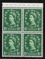 SB68a Wilding booklet pane Crowns Cream perf type I UNMOUNTED MNT