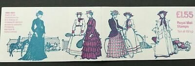 FR4a 1982 19th Centuary Womens Costume Series Folded Booklet - good perfs