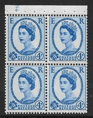 SB110 Wilding booklet pane Gravure Violet crown Right N4 perf I UNMOUNTED MNT