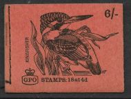 Sg QP38 6/- Kingfisher GPO Booklet  - complete