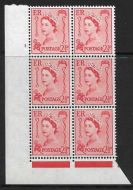 Sg XG1 2½d Guernsey Cyl 1 No Dot perf FL (I/E) with variety UNMOUNTED MINT