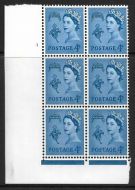 Sg XG7 4d Guernsey 2 x 9.5mm Chalky Cyl 1 No Dot perf FL (I/E) UNMOUNTED MINT