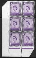 Sg XM2 3d Isle of Man Cream paper Cyl 1 No Dot perf C (E/P) UNMOUNTED MINT