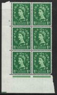 1½d Wilding Tudor Wmk Cylinder 4 Dot perf type A(E/I) UNMOUNTED MINT/MNH