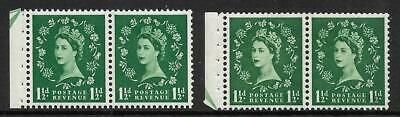 SB61 Wilding booklet pane Tudor perf type E(½v) pair of arrows UNMOUNTED MNT