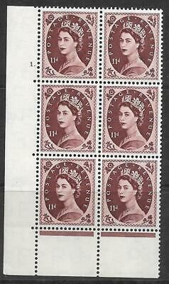 11d Wilding Edward Wmk Cylinder 1 Dot perf type C(E/P) UNMOUNTED MINT/MNH