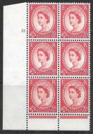 2½d Wilding Multi Crown on Cream Cyl 51 No Dot perf B(I P) UNMOUNTED MINT