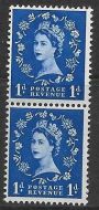 S14d 1d Wilding Edward Crown with listed Shamrock Flaw UNMOUNTED MINT