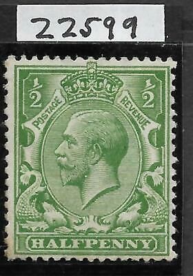 N14(-) unlisted ½d Pale Bright Yellow Green with cert UNMOUNTED MINT