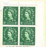 S29h 1½d Wilding Multi Crowns listed variety - daffodil flaw UNMOUNTED MINT