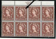 S38j 2d Wilding Edward Crown with Shamrock-diadem flaw UNMOUNTED MINT