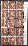 S38o 2d Wilding with listed variety - white flaw on crown UNMOUNTED MINT MNH