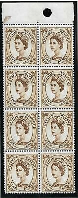 S103a 5d Wilding 9.5mm Violet phos variety - spot by E UNMOUNTED MINT MNH