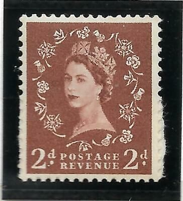S46c 2d Wilding Blue Phos Cream with 1 x 8mm Band typo UNMOUNTED MINT