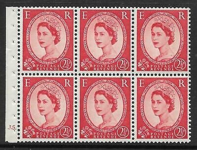 SB80 Wilding pane Tudor Crown perf type Ie bottom cyl J5 Dot UNMOUNTED MNT MNH
