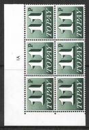 Sg D5 11p 1970 Decimal Postage Due Cyl 1A No dot UNMOUNTED MINT