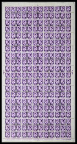 XW2 3d Wales Regional Sheet - Full sheet UNMOUNTED MINT MNH