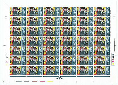 Sg 665a+b 1965 Salvation Army 3d (Ord) Listed Flaws  MCF UNMOUNTED MINT