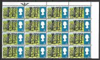 Sg 689b 1966 Landscapes 4d (Ord) - Listed Flaw - Green on tree trunk - MNH