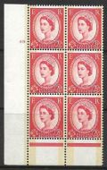 1959 2½d Phosphor Graphite cylinder 49 No Dot perf type B(I P) UNMOUNTED MINT