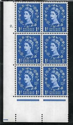 1d Wilding Edward Wmk Cylinder 2 Dot perf type A(E I) UNMOUNTED MINT