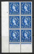 1d Wilding Multi Crown on Cream Cyl 4 No Dot perf B(I P) UNMOUNTED MINT MNH