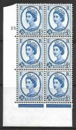 4d Wilding Multi Crown on White Cyl 23 Dot perf A(E I) UNMOUNTED MINT