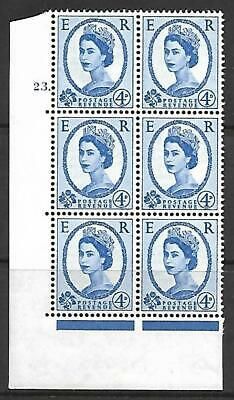 4d Wilding Multi Crown on White Cyl 23 Dot perf A(E I) UNMOUNTED MINT