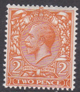 N20(3) 2d deep Orange Royal Cypher MOUNTED MINT