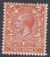 N20(4) 2d Bright Orange Royal Cypher MOUNTED MINT