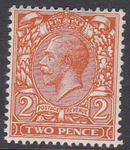 N20(4) 2d Bright Orange Royal Cypher MOUNTED MINT