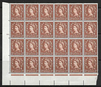 S38i 2d Wilding Edward Crown variety - cyl 16  2 listed flaws UNMOUNTED MINT