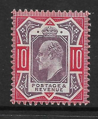 Sg 309 Spec M44(4) 10d Dull Purple  Deep Scarlet De La Rue UNMOUNTED MINT