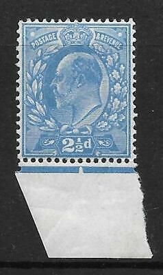 Sg 284 M18(3) 2½d Dull Blue Harrison perf 15x14 plate 6 UNMOUNTED MINT