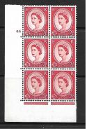2½d Wilding Edward Crown cylinder 44 No Dot perf type A(E I) UNMOUNTED MINT