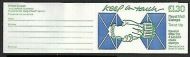 FL8b 1987 Keep in touch Folded Booklet - Good perfs