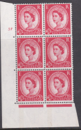 2½d Wilding Blue Phosphor on White 1LB Cyl 57 No Dot perf A(E I) UNMOUNTED MINT