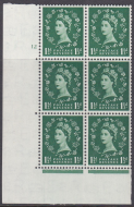 1½d Wilding Tudor Wmk Cylinder 12 No Dot perf type A(E I) UNMOUNTED MINT MNH