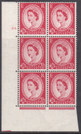 2½d Wilding Tudor Wmk Cylinder 24 Dot perf type A(E I) UNMOUNTED MINT MNH
