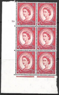 2½d Wilding Multi Crown on Cream Cyl 50 No Dot perf A(E I) UNMOUNTED MINT