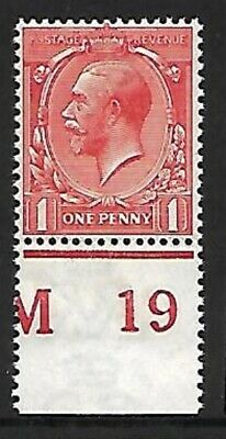 N16(14) 1d Scarlet Vermilion Royal Cypher M19 perf with RPS cert UNMOUNTED MINT