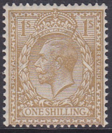 N32(7) 1 - Bistre-Brown Royal Cypher UNMOUNTED MINT