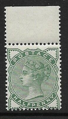 Sg 164 ½d Green from 1880-1881 issue marginal single UNMOUNTED MINT MNH