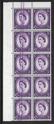 S68 3d Wilding Edward Crown with variety - Doctor Blade Flaw UNMOUNTED MINT MNH