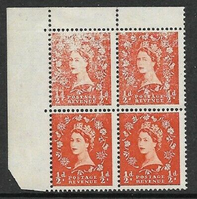½d Wilding Edward Crown variety - Inking Flaw UNMOUNTED MINT MNH