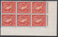 ½d Wilding Tudor Wmk Cylinder 3 No Dot perf type A(E I) UNMOUNTED MINT
