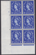 1d Wilding Edward Wmk Cylinder 4 No Dot perf type A(E I) UNMOUNTED MINT