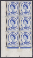 1959 4d Phosphor Graphite cylinder 6 Dot perf type A(E I) UNMOUNTED MINT