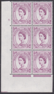 6d Wilding Multi Crown on Cream Cyl 8 Dot perf A(E I) UNMOUNTED MINT