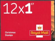LX60 2019 Christmas Greetings Barcode Booklet 12 x 1st class - No Cylinder